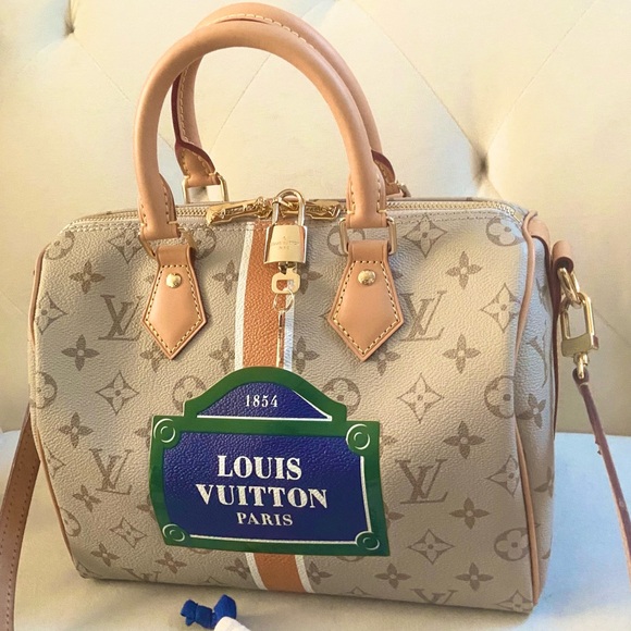 ❌Reserved❌Louis Vuitton Monopaname Speedy Bandouliere 25 Beige Ocher - Picture 4 of 13